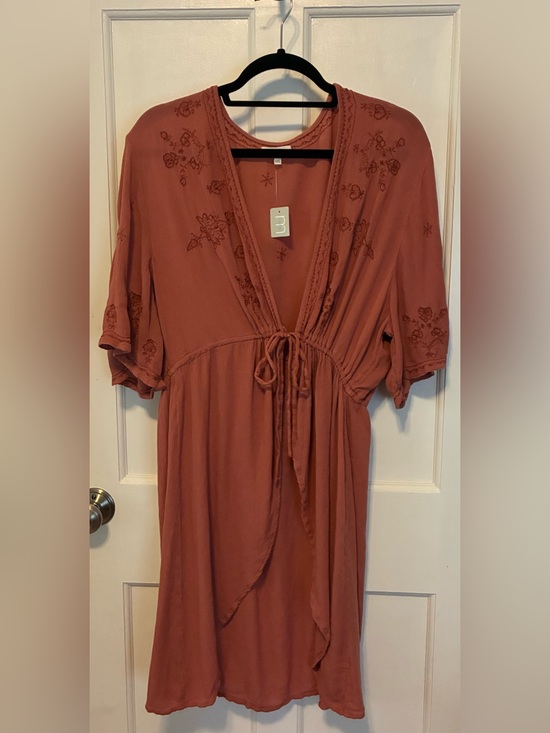 Maurices Sweaters - Maurices Kimono Duster XXL Open Soft Trendy New Dusty Coral